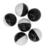 6PCS Golf Balls Synthetic Rubber Resin Putting Practice Ball for
