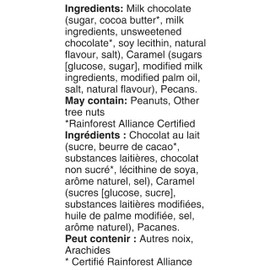 Nestle the Original Turtles 100% Pecan 350g/12.34oz Box {Imported from Canada}