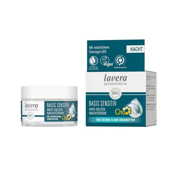 Lavera Basis Sensitiv Anti-Ageing Q10 Night Cream 50ml