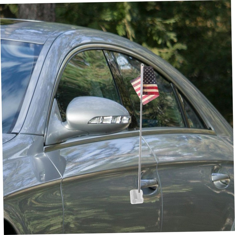 CIYODO Flag Pole Support for Car Magnetic Flagpole Stand Car