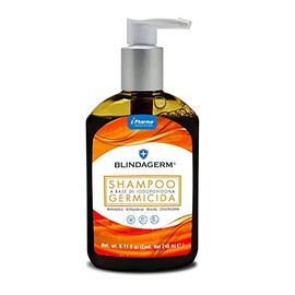Shampoo pos operatorio con yodopovidona Blindagerm de 240 ml. Ideal para heridas