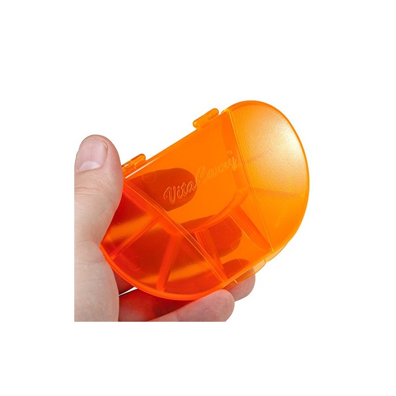 Multi-Day Vitacarry 8 Compartment Pill Box Holds up to 60