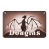 Dragons Bicycle License Plate Personalize Gifts 2.75 in x 4.5