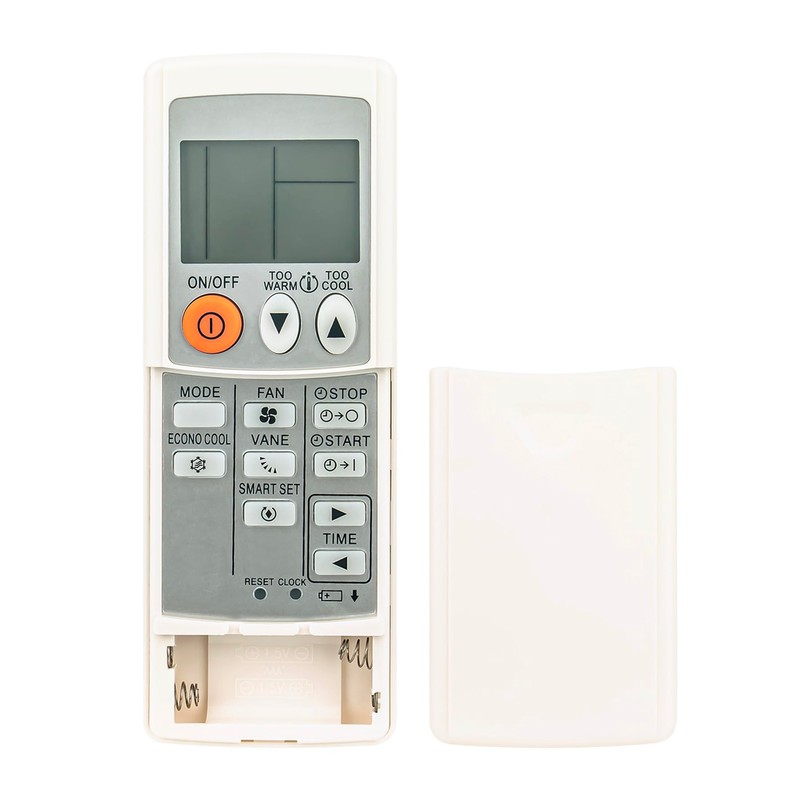 AULCMEET KM15E Replacement Remote Control Compatible with Mitsubishi Portable Cooling/Heating/Fan