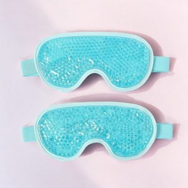 Eye patch 2p set poultice cold and hot a Getherick blue eye puffiness removal Eye cold pack