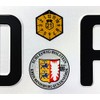 European German License Plate - Rendsburg-Eckernförde (Front Plate)