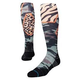 Stance Get Wild Snow Socks (Black, LG (Men's Shoe 9-13))