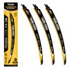 TOLESA 15in. Japanese Teeth Reciprocating Saw Blade, Arc Edge Wood