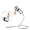 Diyeeni Mini Ventilador Flexible USB, Pantalla de Mensaje programable LED