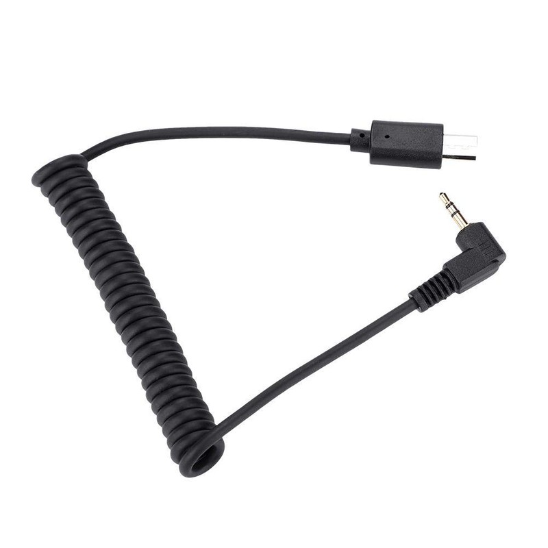 RM-VPR1 3.5mm/2.5mm S2 Shutter Release Cable for Sony RX1/RX10/RX100/A7S/A7R/A7/A7II/A7III/A9/A58/77M2/99M2/A3500/A5000/A5100 A60000