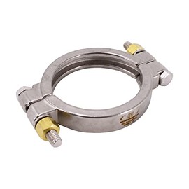 HFS(R) 4" High Pressure Tri Clover Sanitary Clamp for Tri Clamp Fitting Connection, Stainless Steel 304