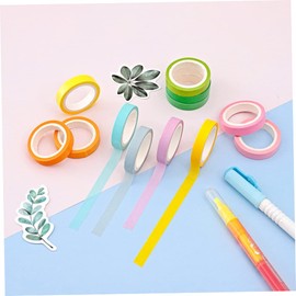 Scrapbook Tape Set, 40 Rolls Scrapbook Tape Stickers Masking, Decorative for DIY Scrapbooking Stickers, Gift Decoration Masking Tapes Set Arts & Crafts Craft