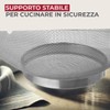 Fackelmann Colapasta 20 cm In Acciaio Inossidabile - Rete Fine