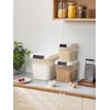 LivLab Mker Rice Dispenser - 50LBS Airtight food storage container
