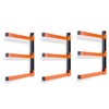 Ultrawall Wall Mount Wood Organizer Racks, Lumber Storage Metal Racks