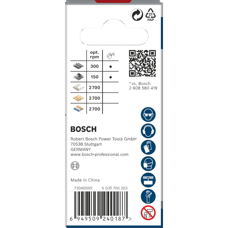 Bosch 1x PRO Multi Material Power Change Plus Hole Saw