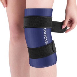 ONLYCARE Knee Ice Pack Wrap Deep Blue S