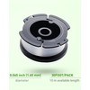 SNOKAY AF100 Replacement Spool for Black & Decker Trimmers, 30-Foot,