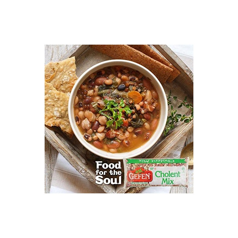 Gefen Premium Cholent Mix 16oz (3 Pack) The Perfect Blend