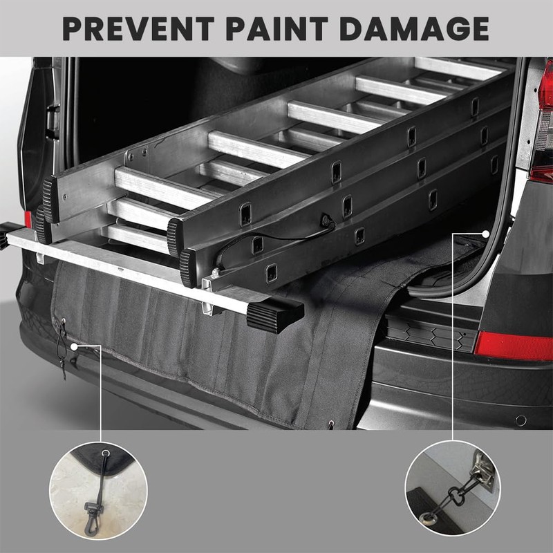 Munsesi Universal Car Boot Protector Mat, 31 x 25 Inch