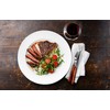 Bone China 16 Piece Dinnerware Dish Set, Service for 4,
