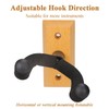 Pack of 4 Guitar Holders, Wall Mounted U-Shaped Guitar Stand,