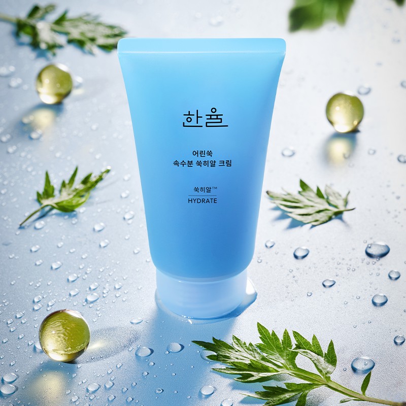 Hanyul [한율]어린쑥 속수분 쑥히알 크림 기획세트 [Hanyul] Youthful Mugwort Moisture