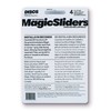 Magic Slider Self-Adhesive Furniture Sliders Heavy-Duty Sliding Disc Pads for