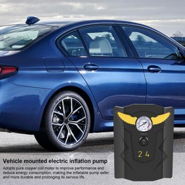 Portable Tire Inflator,Portable Tire Inflator Digital Pressure Gauge - Fast Cordless 150psi Wheel & Tyre Accessories for Ball Cycling Truck Motorcycle