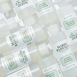 Mario Badescu Limpiador facial espumoso suave, limpieza profunda e hidratante para todo tipo de piel con aloe vera, té negro fermentado y glicerina, 1