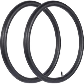 YunSCM 2-Pack 24 inch Inner Tubes 24x1.75/1.95/2.125 ETRTO 47/57-507 AV32mm Valve 24" Bicycle Tubes Compatible 24x1.75 24x1.90 24x1.95 24x2.0 24x2.10 24x2.125 Schrader Valve Mountain Bike Tyre Tubes