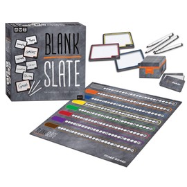 USAOPOLY BLANK SLATE, Where Great Minds Think Alike, Fun Family-Friendly Board Game, Word Association Party Game, Easy to Learn, Fun to Play Family Game Night, 3-8 Players, Ages 8+