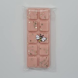 Waxys Luxury Strong scented Black Opium snap bar wax melt 55g with Ecosoy, natural mica and Vegan friendly