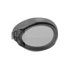 Speedo Unisex Adult Mariner Pro Optical Lens Swimming Goggles, Black/Smoke,