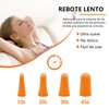 60 pares de Tapones para dormir de 36dB, Suaves y