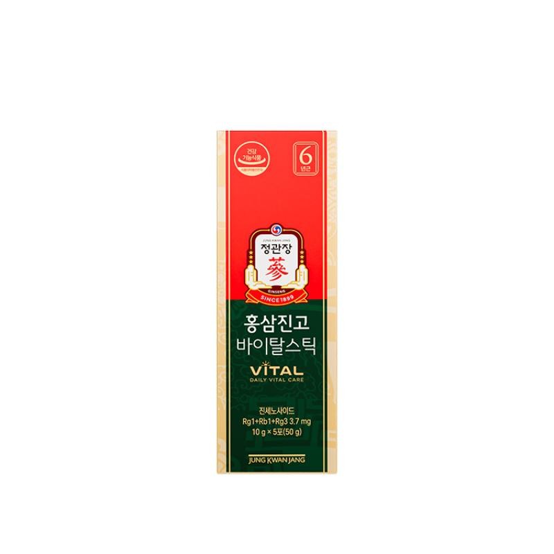 CheongKwanJang [Jeongmol] Red Ginseng Concentrate Vital Stick 10g*30 sachets