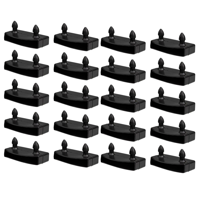 Pack of 20 Bed Slatted Frame Caps, 55 mm Brackets