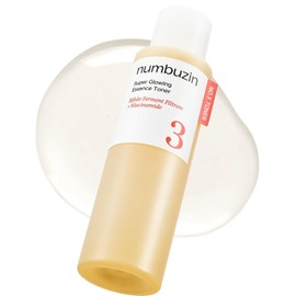 Numbuzin No.3 Super Glow Essence Toner Fermented Bifida Niacinamide for skin radiance and texture Enhances hydration Pore reset 6.76 fl oz (200ml) 6.76 Fl Oz / Numbuzin No.3 슈퍼 글로우 에센스 토너 피부 광채 및 텍스처를 위한 발효 비피다 나이아신아마이드 수분 공급 증진 모공 리셋 6.76 fl oz (200ml) 6.76 Fl Oz