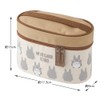 Skater KCLJC6AG-A Antibacterial Thermal Lunch Box, My Neighbor Totoro, Silhouette,