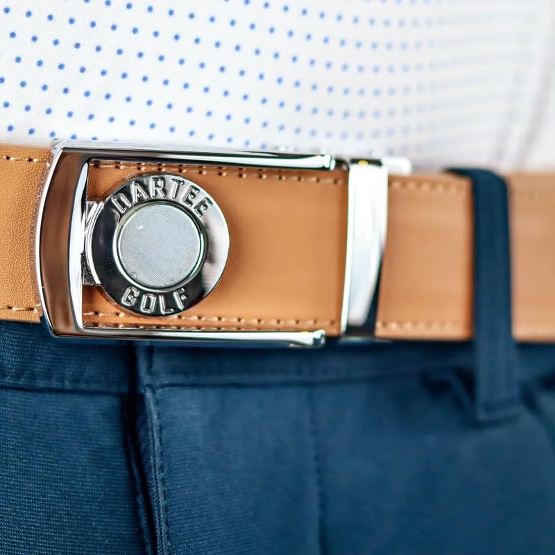 Golf Belt Rain Check Collection – Desert Storm Tan