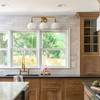 HAHZT Brushed Gold Bathroom Light Fixtures 3-Lights Vanity Lights with