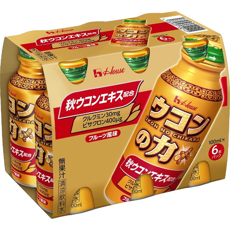 ウコンの力 ウコンエキスドリンク 100ml×3本