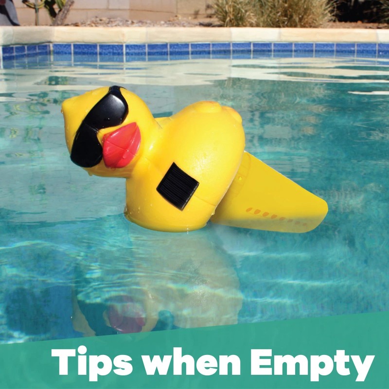 GAME Solar Derby Duck Pool Chlorinator Solar Powered LED Light