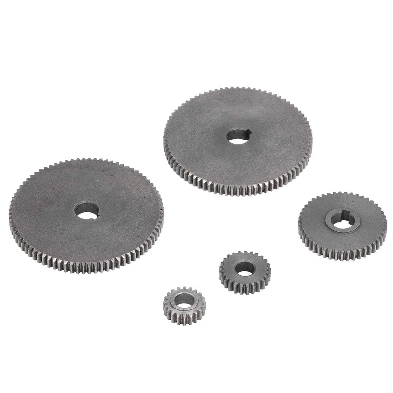 5pcs Lathe Gear Metal Mini T80-T45-T25-T20 Accessory Replacement Kit Kit