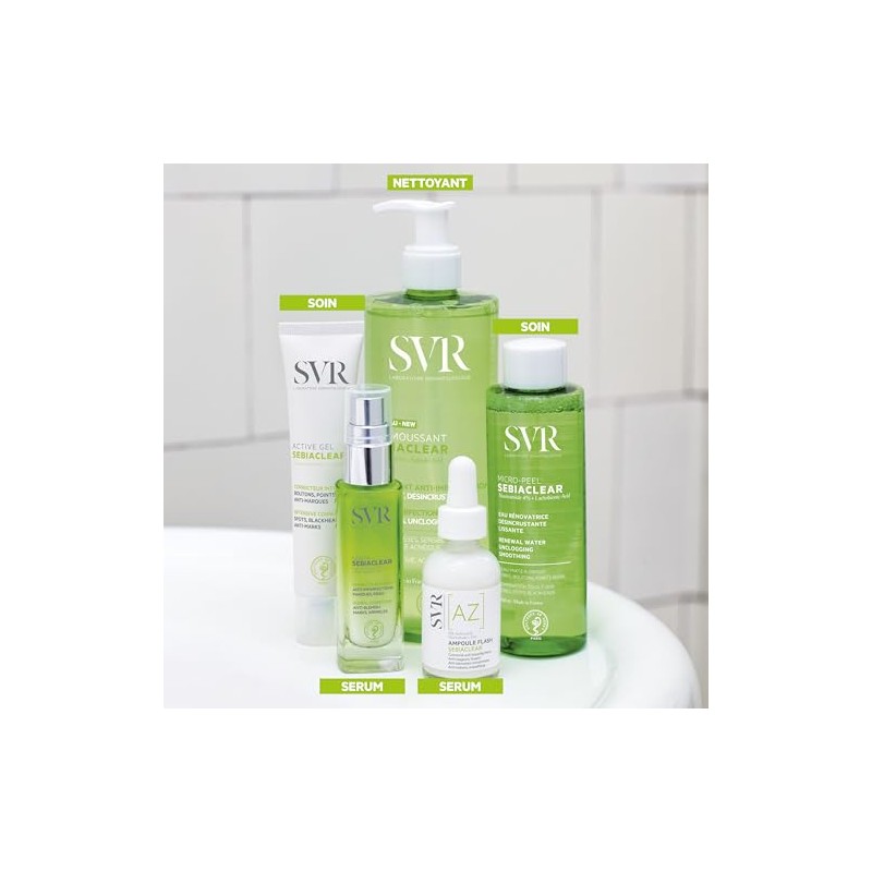 SVR Sebiaclear Mat+Pores Crema Seborreguladora Mate Sebiaclear 40 ml