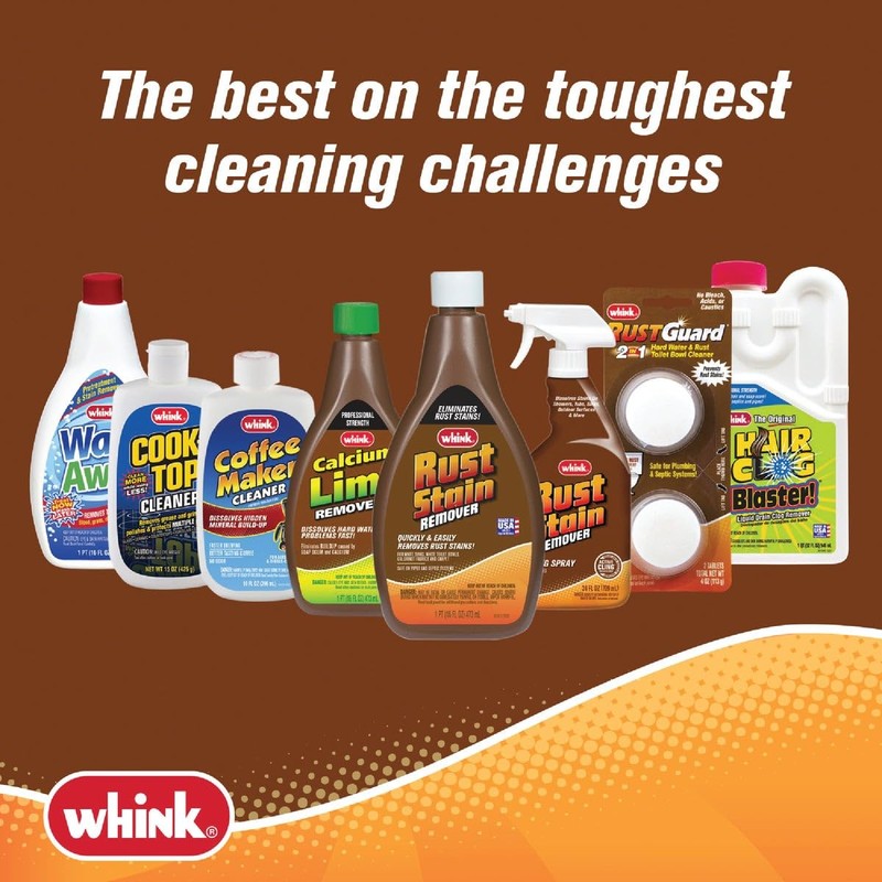Whink 1281 10OZ Rust/Stain Remover, 10 oz, 10 Ounce