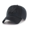 Montreal Expos '47 Black on Black Clean Up Adjustable Hat