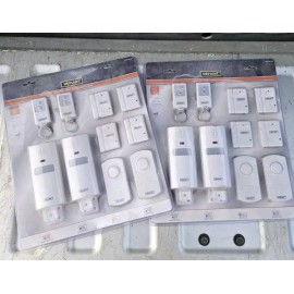 Defiant Lot of 2 Defiant Wireless Home Security Protection System Complete 4 Door/window