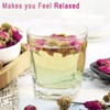 MQUPIN Rose Bud Tea Dried Red Rose Petal Flower Edible