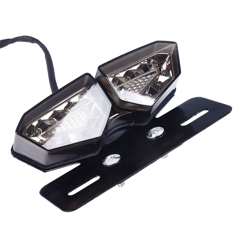 Motorcycle Tail Light Brake Lamp Versatile Retro Style High Brightness